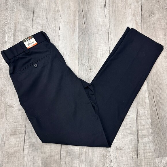 5.11 Tactical Other - NEW 5.11 Tactical Pants Mens 36X40 Unhemmed Black Flex Tac Cargo Utility Stretch